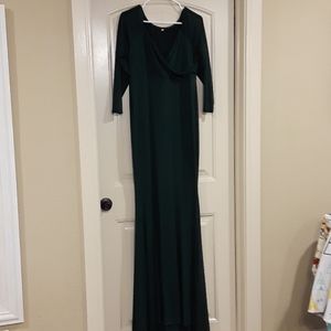 Women's Off the Shoulder Maternity Photo Dress